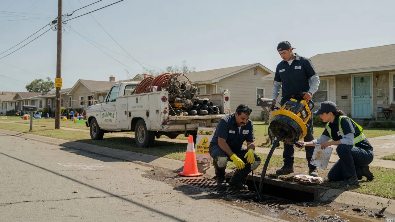 Drain Cleaning in Halliday, ND near me
